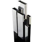 304 Nemesacél téglalap alakú cső